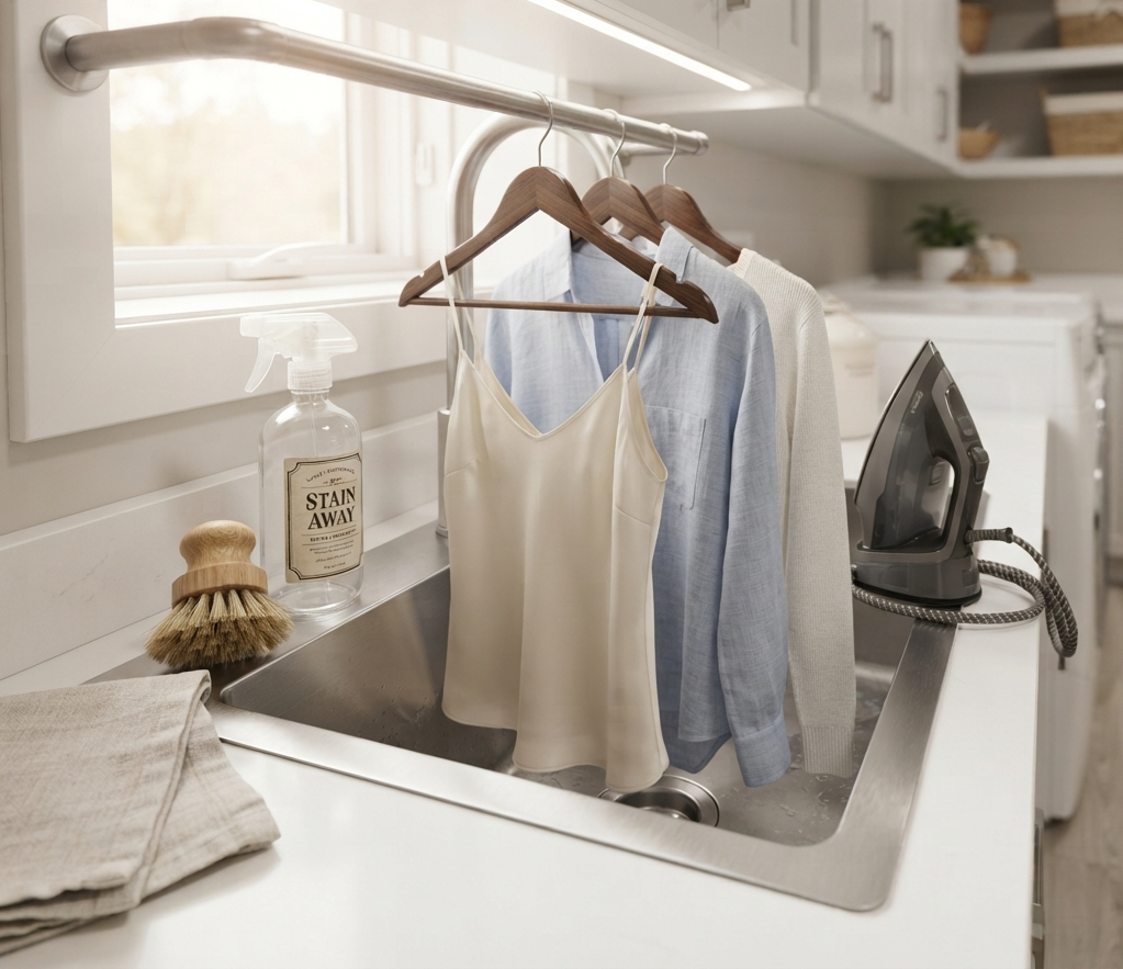 Create a Hanging Rod for Drying and Steaming