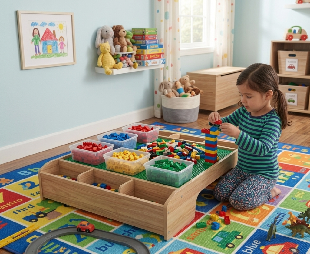  Create a LEGO and Building Block Station