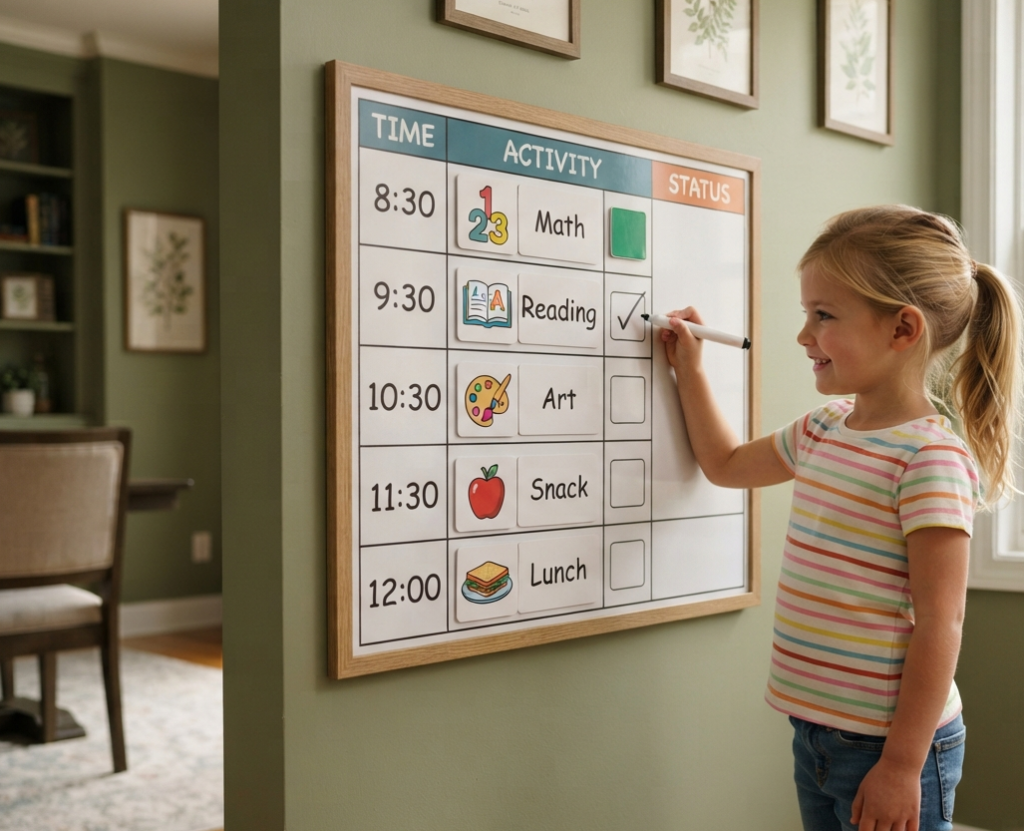 Create a Visual Daily Schedule