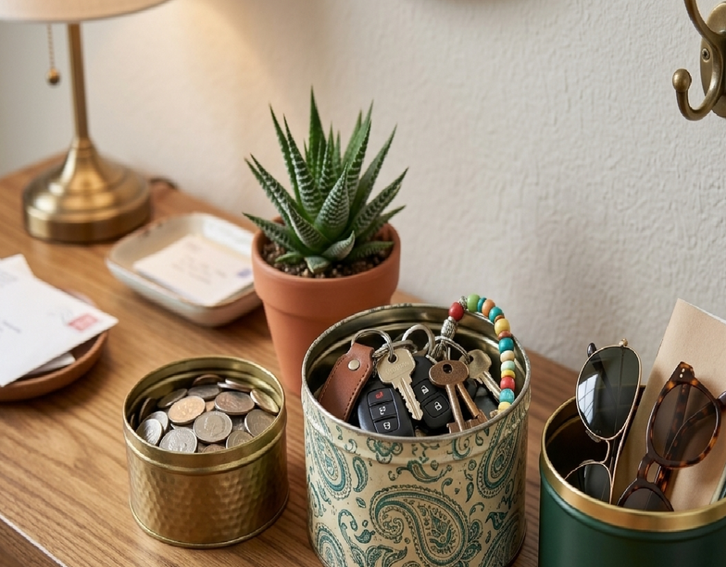  Empty Tins for Loose Change and Keys