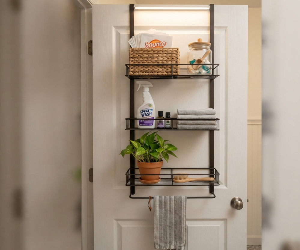 Floating Over-the-Door Shelves