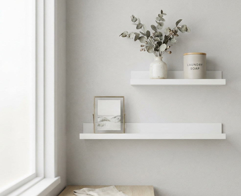 Floating Shelves for a Minimalist Vibe