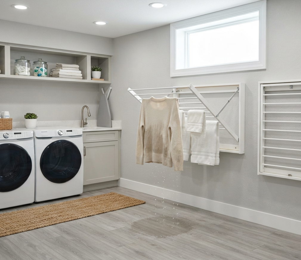 Incorporate a Drying Rack