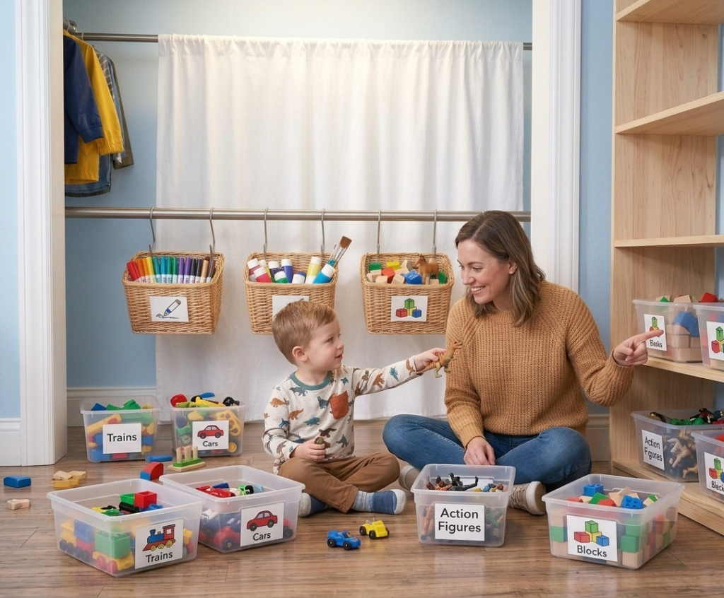  Involve Your Kids in the Organization
