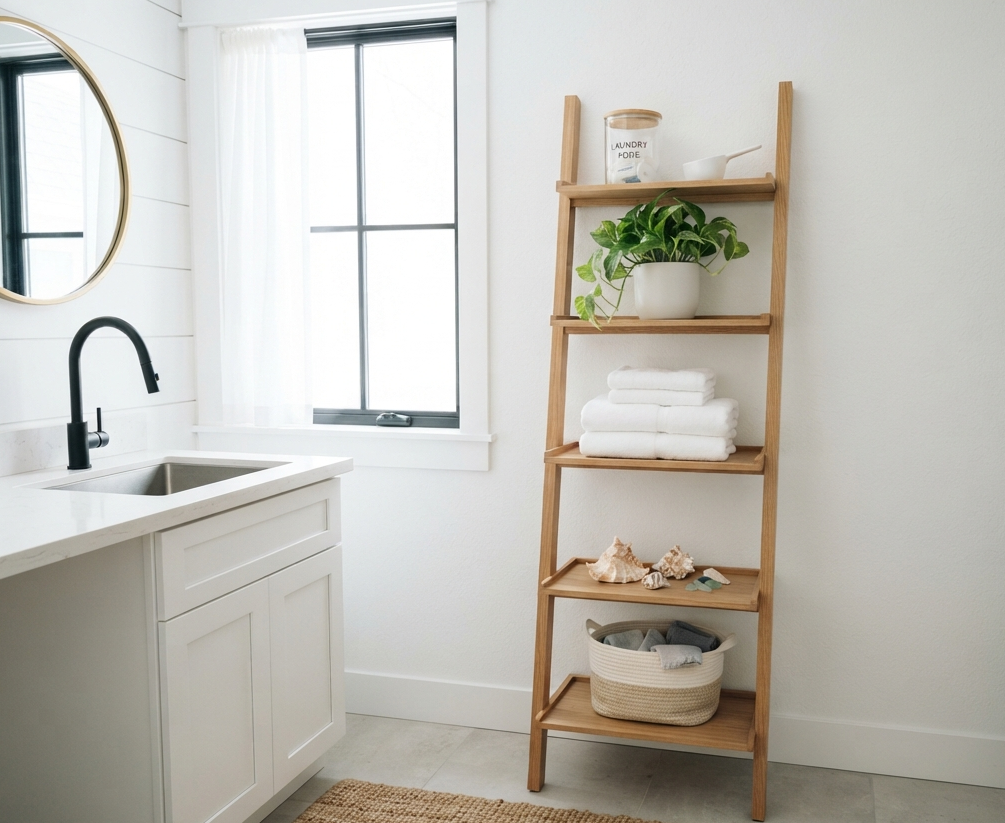  Ladder Shelves for a Leaning Look
