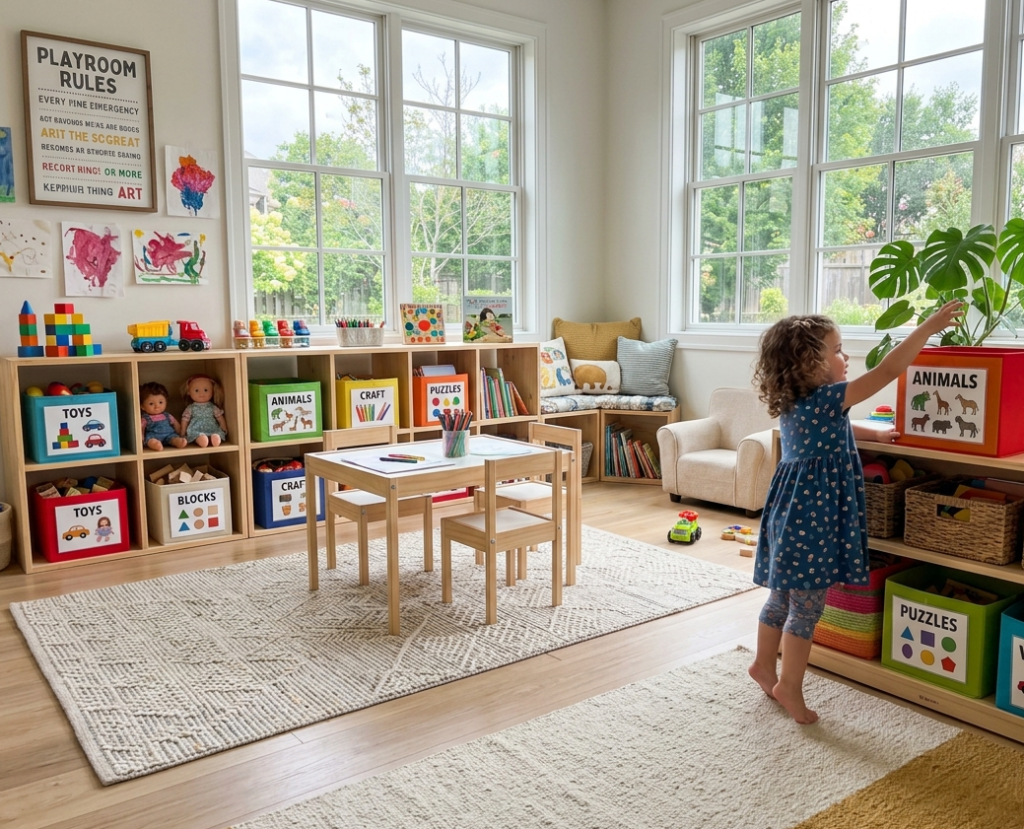 Lower Storage to Child Height