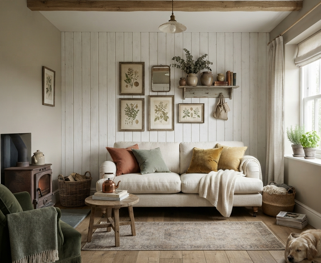 Paneled Walls for Texture