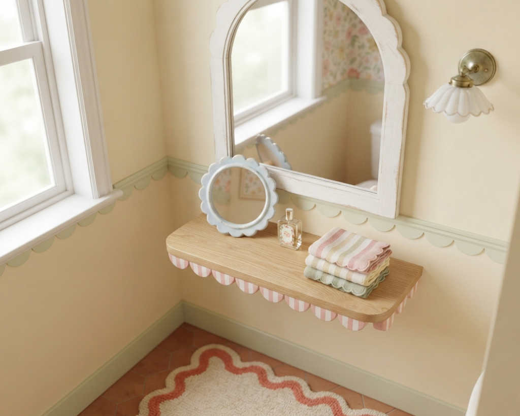 Scallop Details for Whimsical Charm