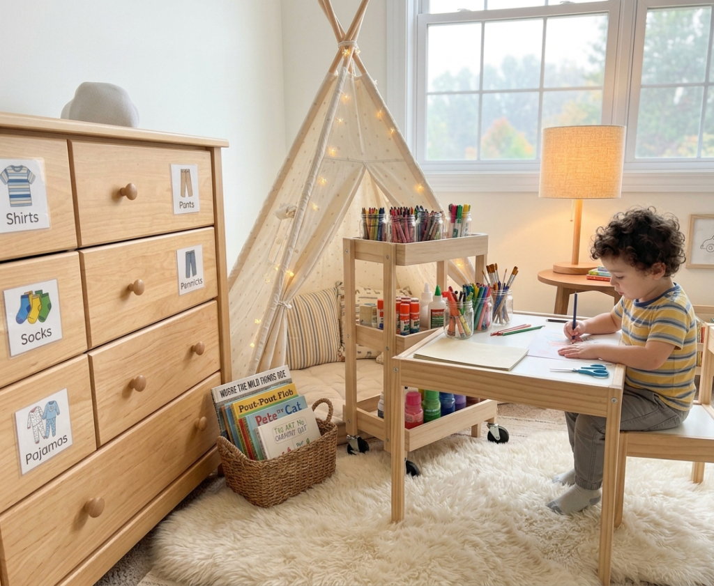 Set Up an Art Studio Station