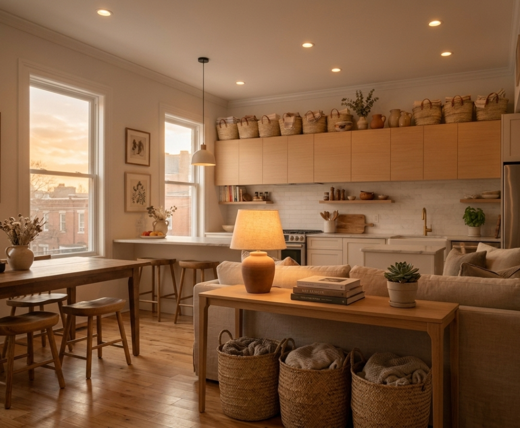 Toe-Kick Space Under Cabinets