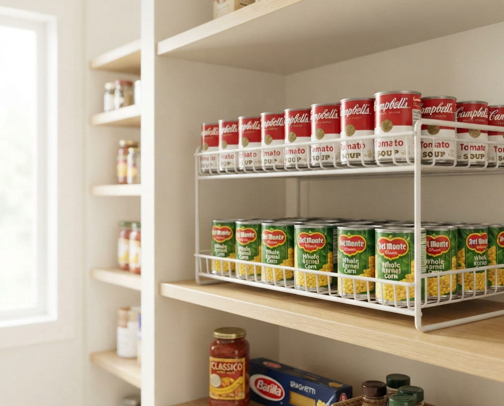 Use Can Dispensers for Canned Goods
