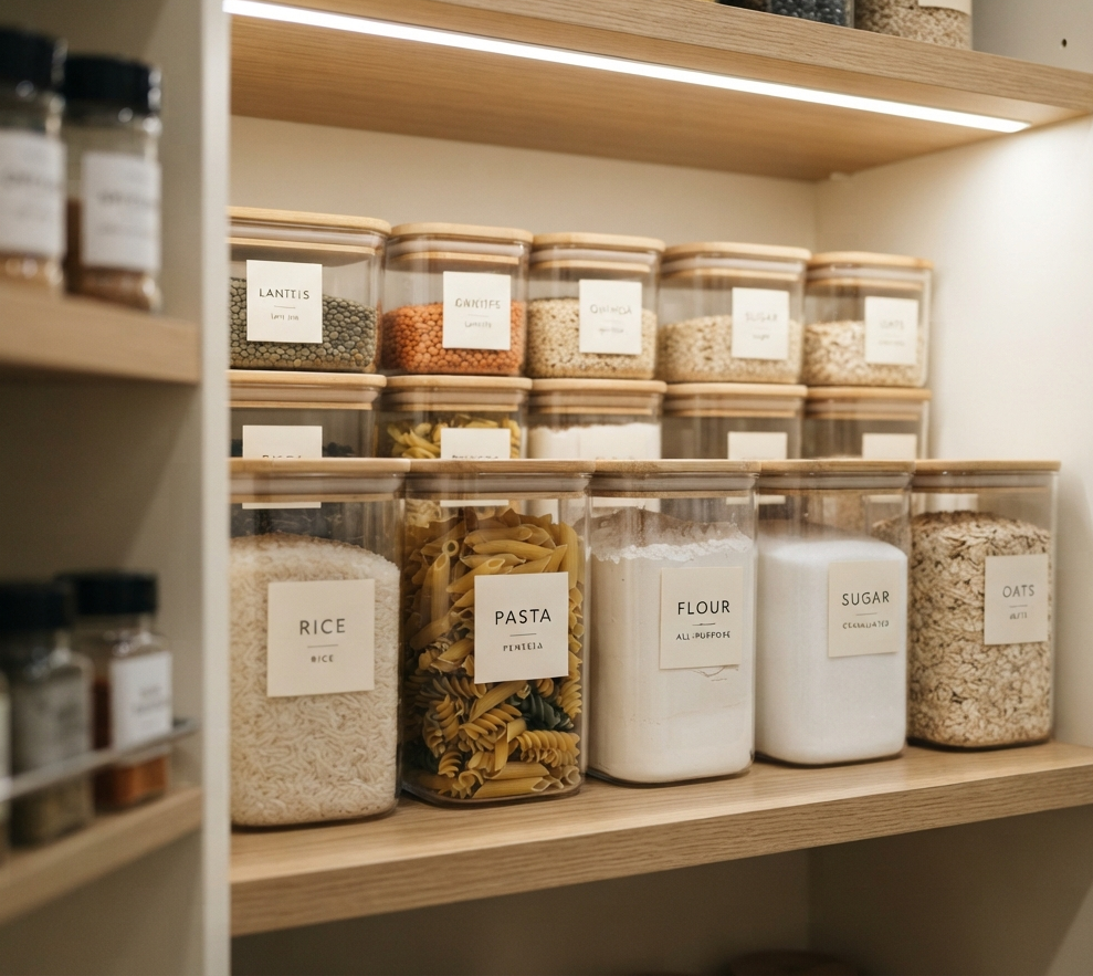 Use Stackable Storage Containers