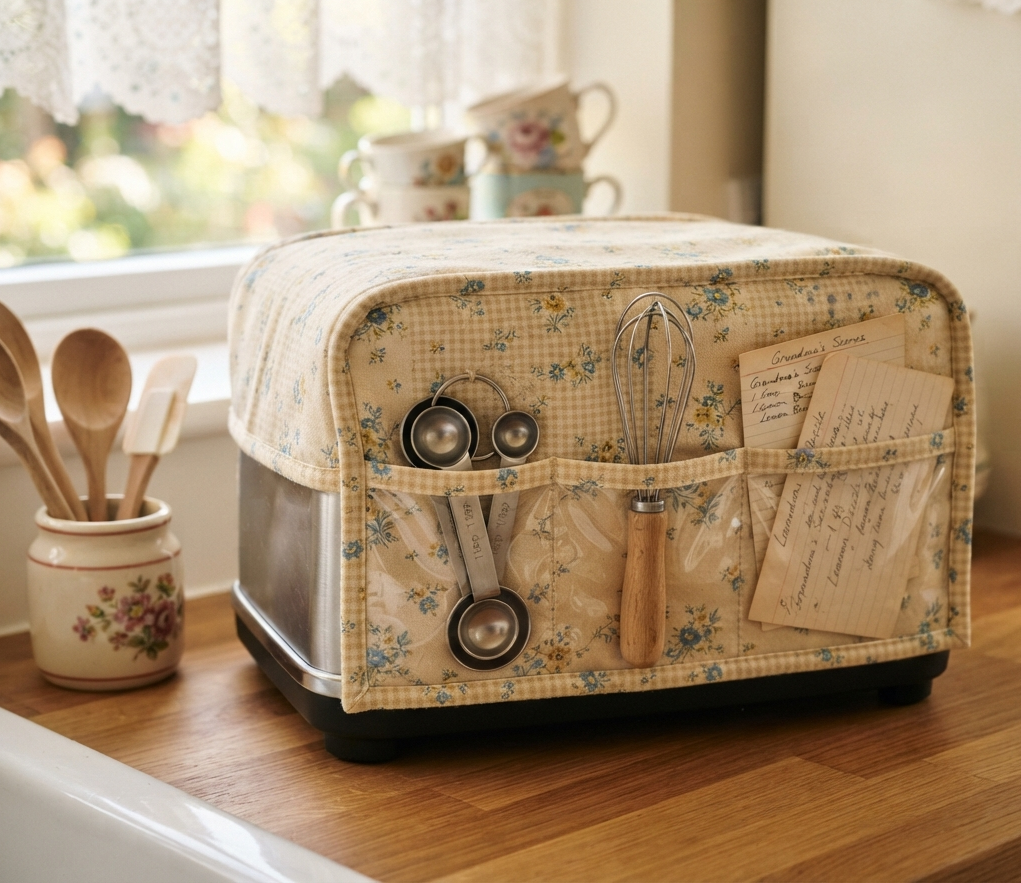 Use a Toaster Cover with Storage