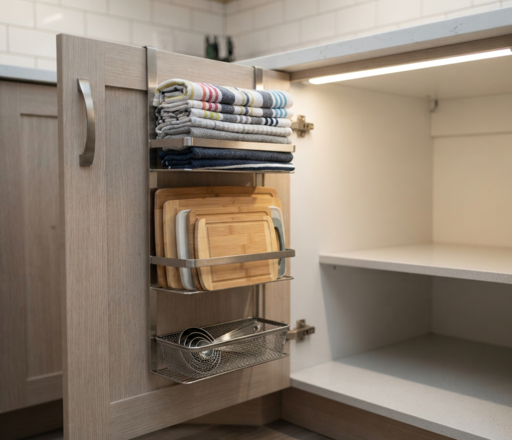 Use the Inside of Cabinet Doors