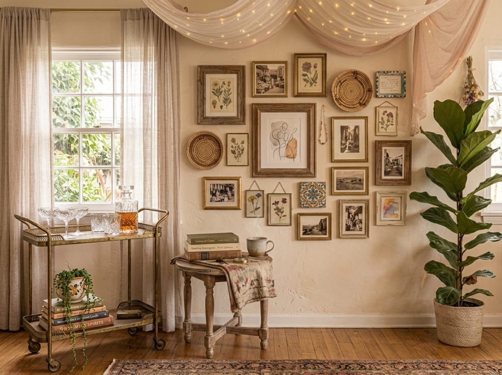 Add a Bar Cart or Drink Station