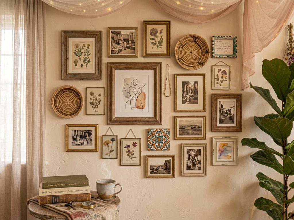 Add a Gallery Wall of Personal Treasures
