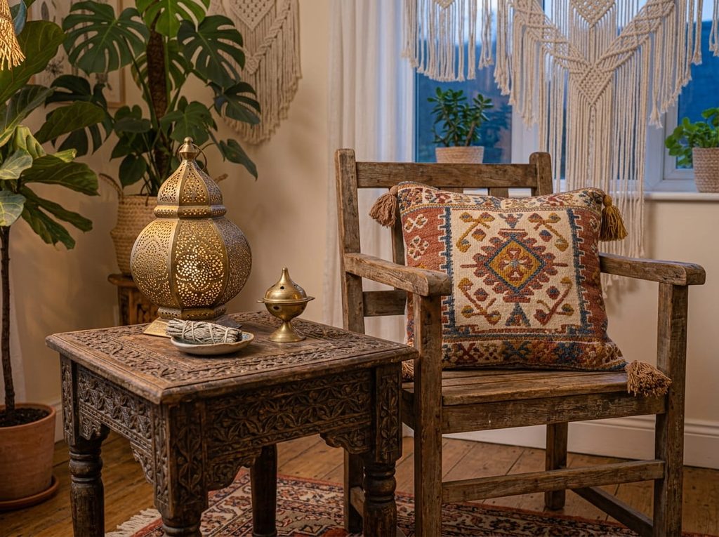  Add a Vintage or Global Statement Piece